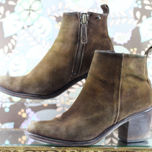 Diesel Suede Ankle Boots - Picture 7 of 16